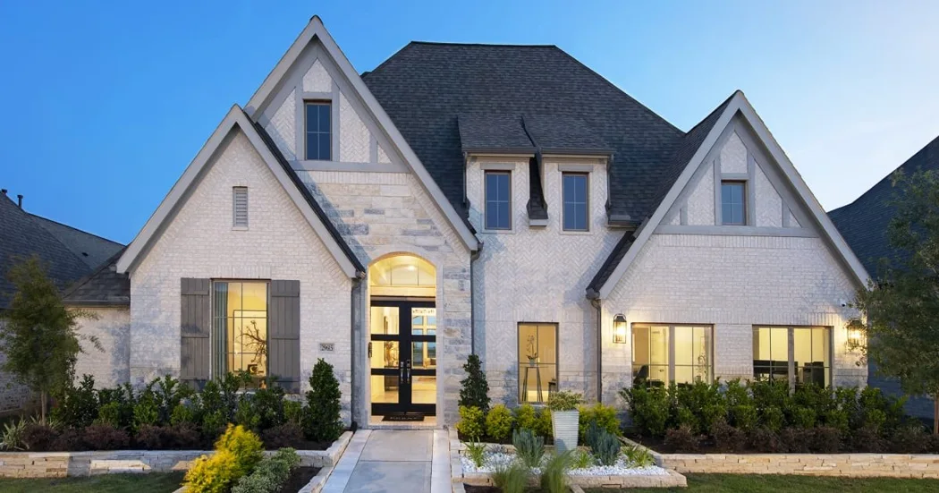 Representative home exterior in the agent page sample